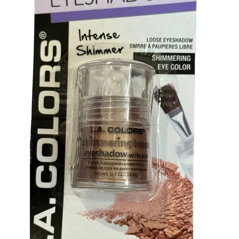 LA Colors Shimmering‎ Loose Eyeshadow Radiant .10oz Sealed CBES404